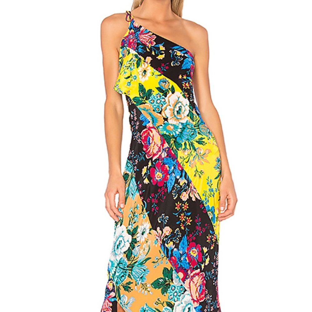 Diane von Furstenberg One Shoulder Dress